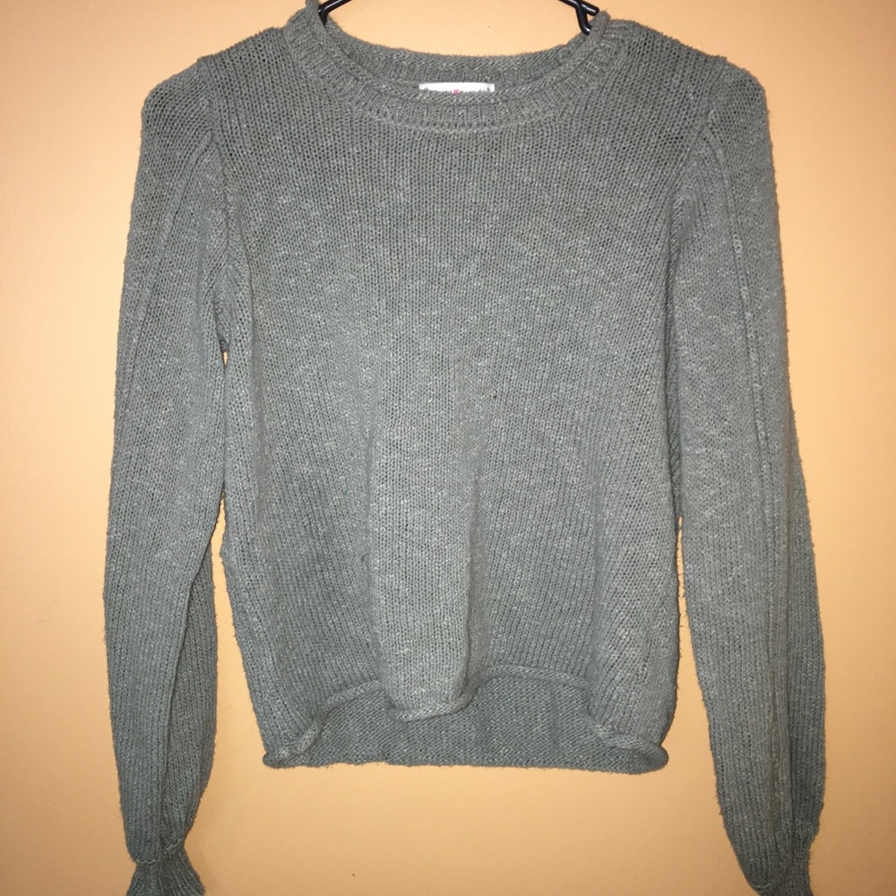 Olive green mock neck sweater (marshall’s)